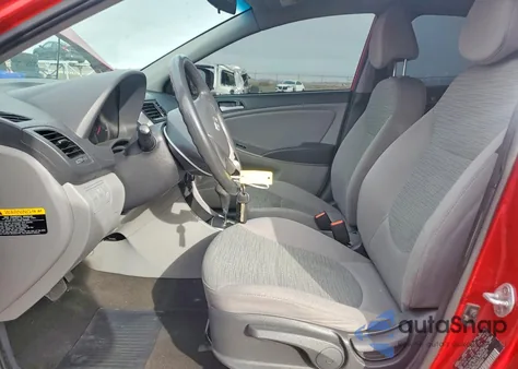 2015 Hyundai Accent Gls z USA, uszkodzony, nr VIN KMHCT4AE6FU804838